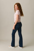 Front pocket bootcut jeans - Mid grey