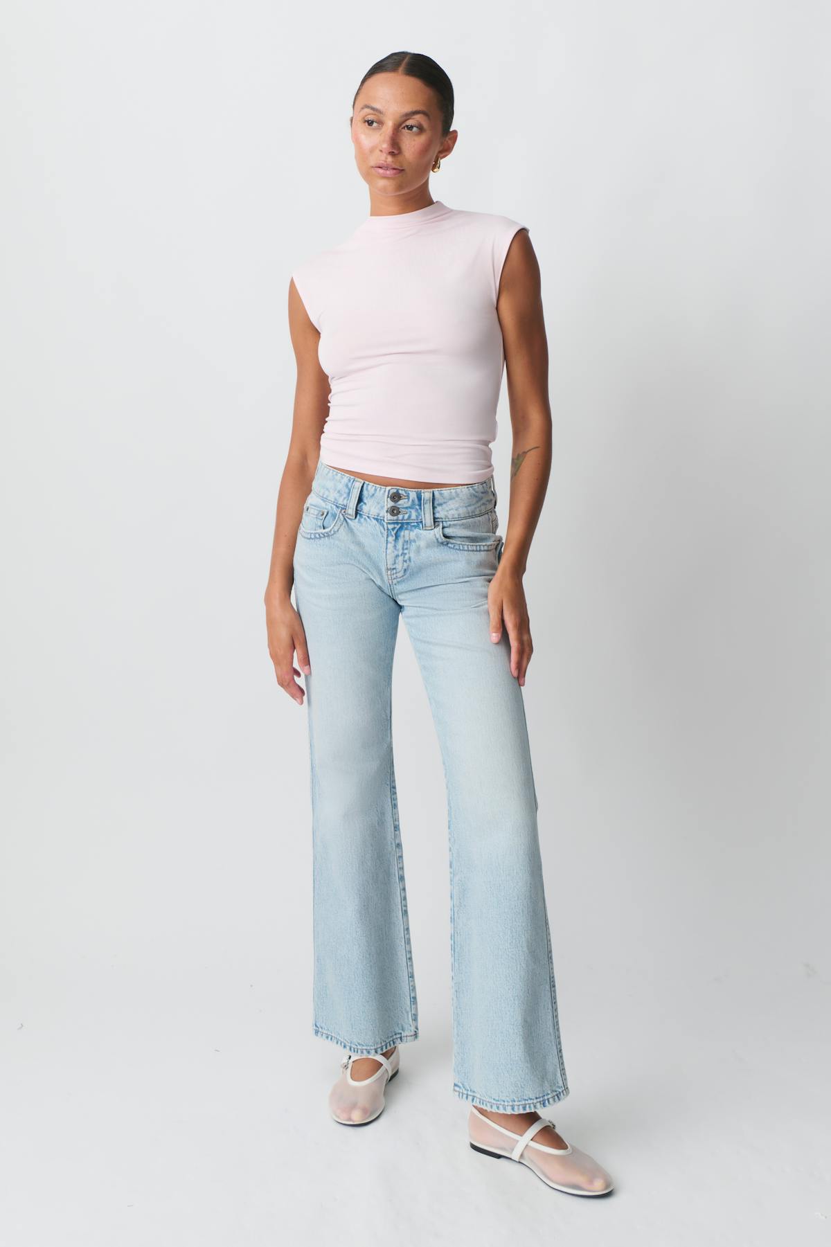 Y2k jeans - Offblack
