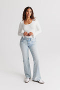 Y2k jeans - Offblack