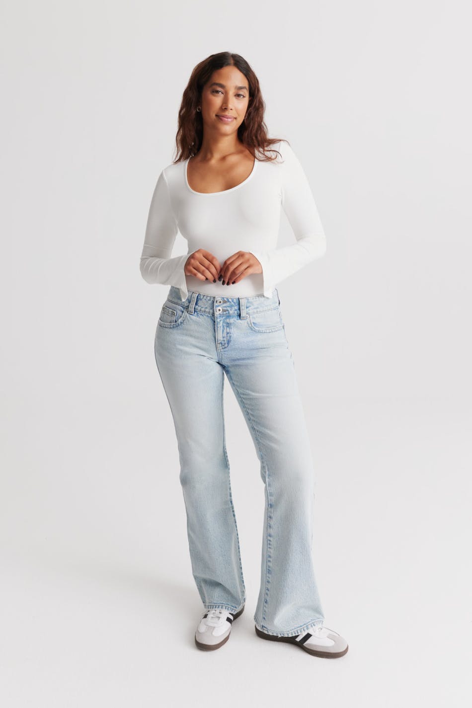 Y2k jeans - Offblack