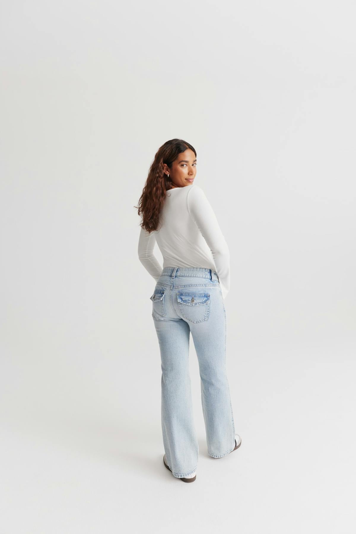 Y2k jeans - Offblack
