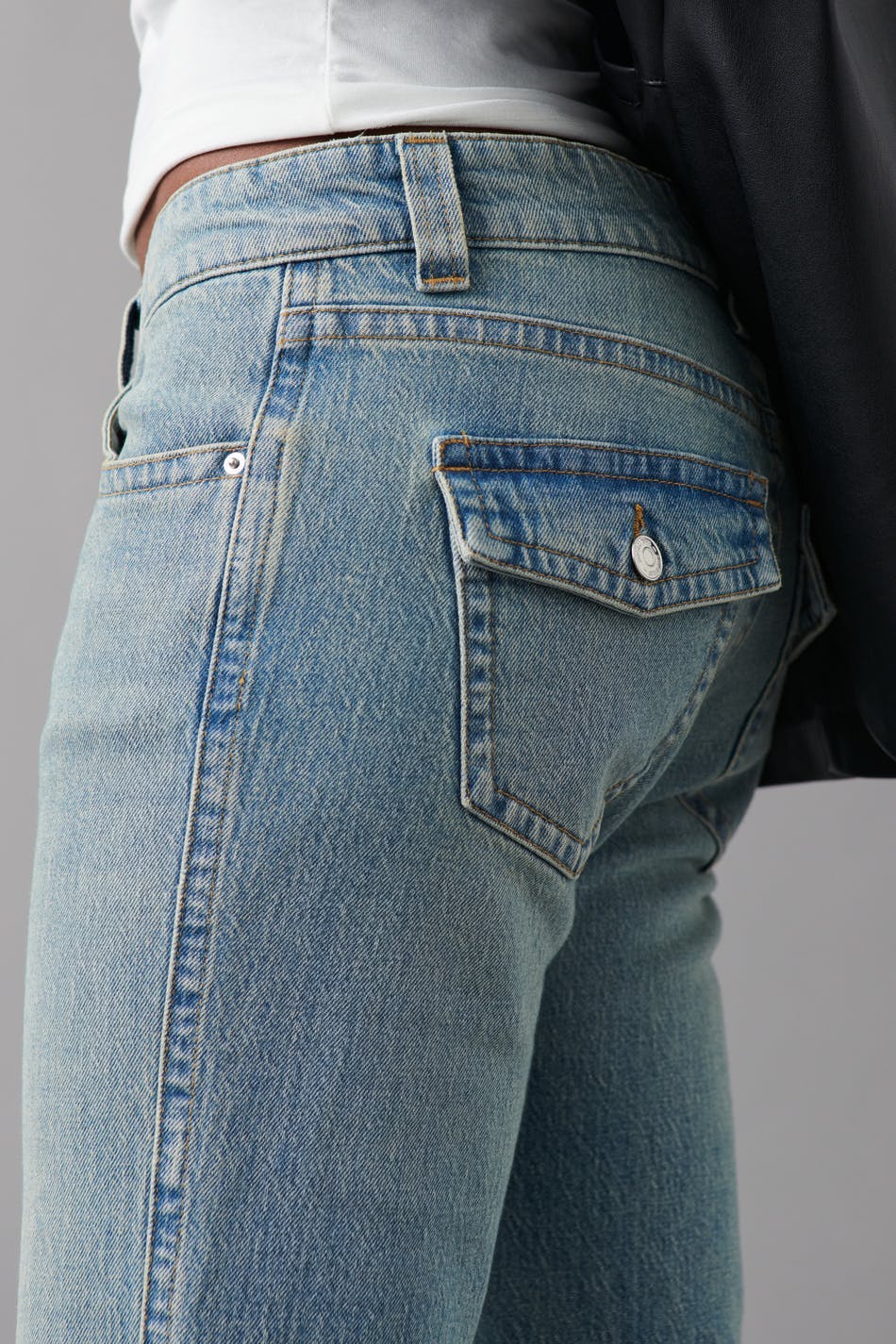 Y2k jeans - Tinted blue