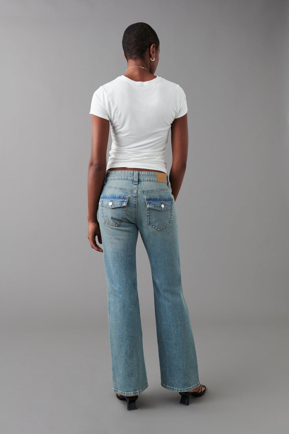 Y2k jeans - Tinted blue