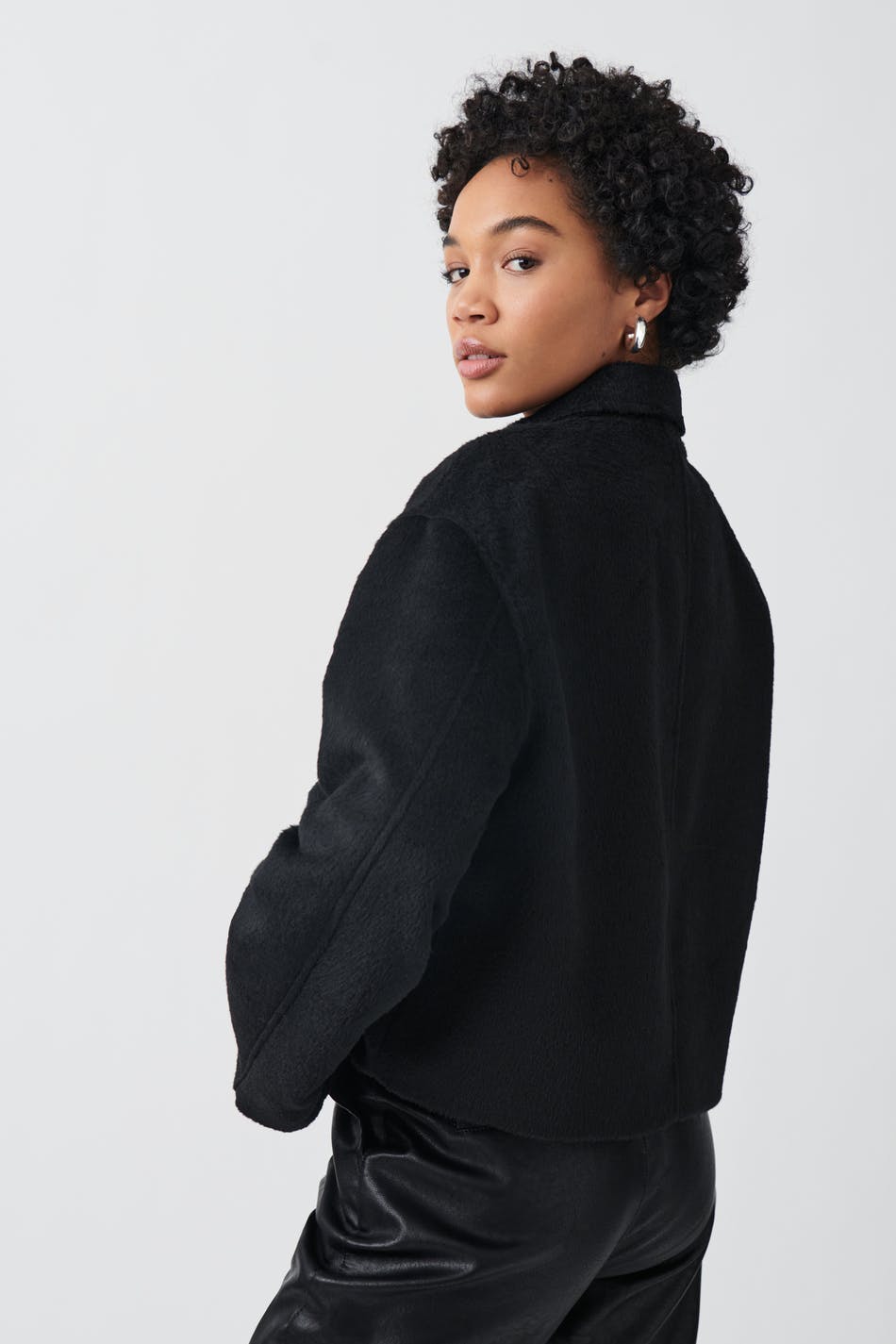 Boxy jacket - Noir