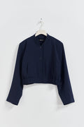 Short tailored jacket - Bleu marine