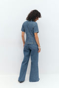 High and wide jeans - Rinse