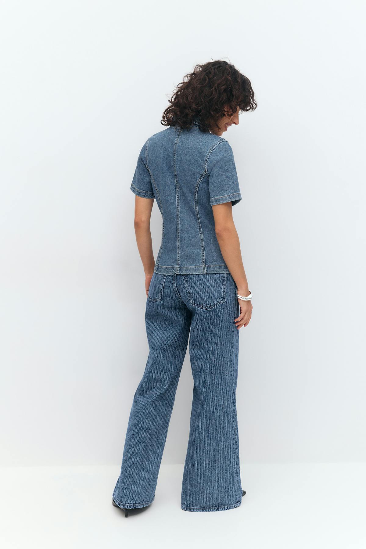 High and wide jeans - Rinse