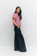 High and wide jeans - Rinse