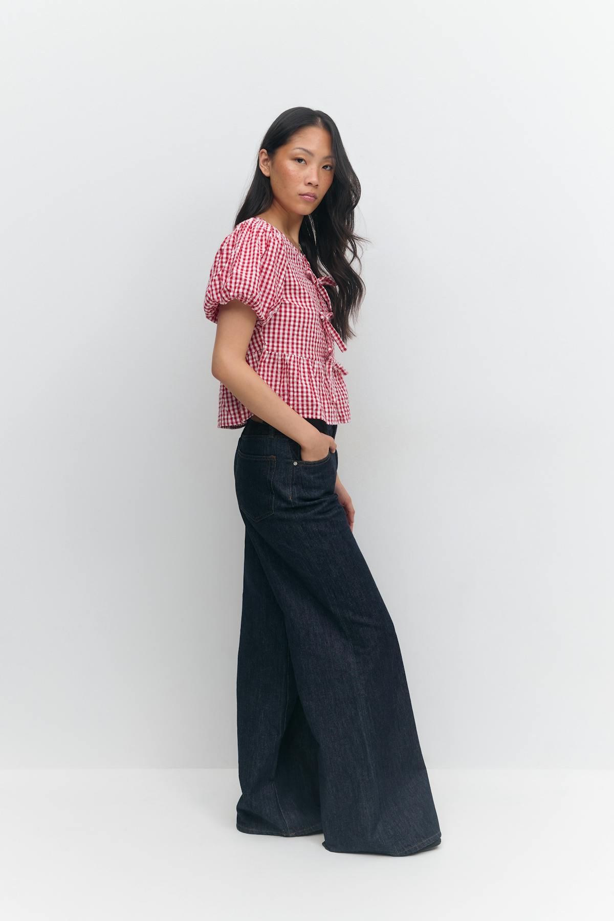 High and wide jeans - Rinse