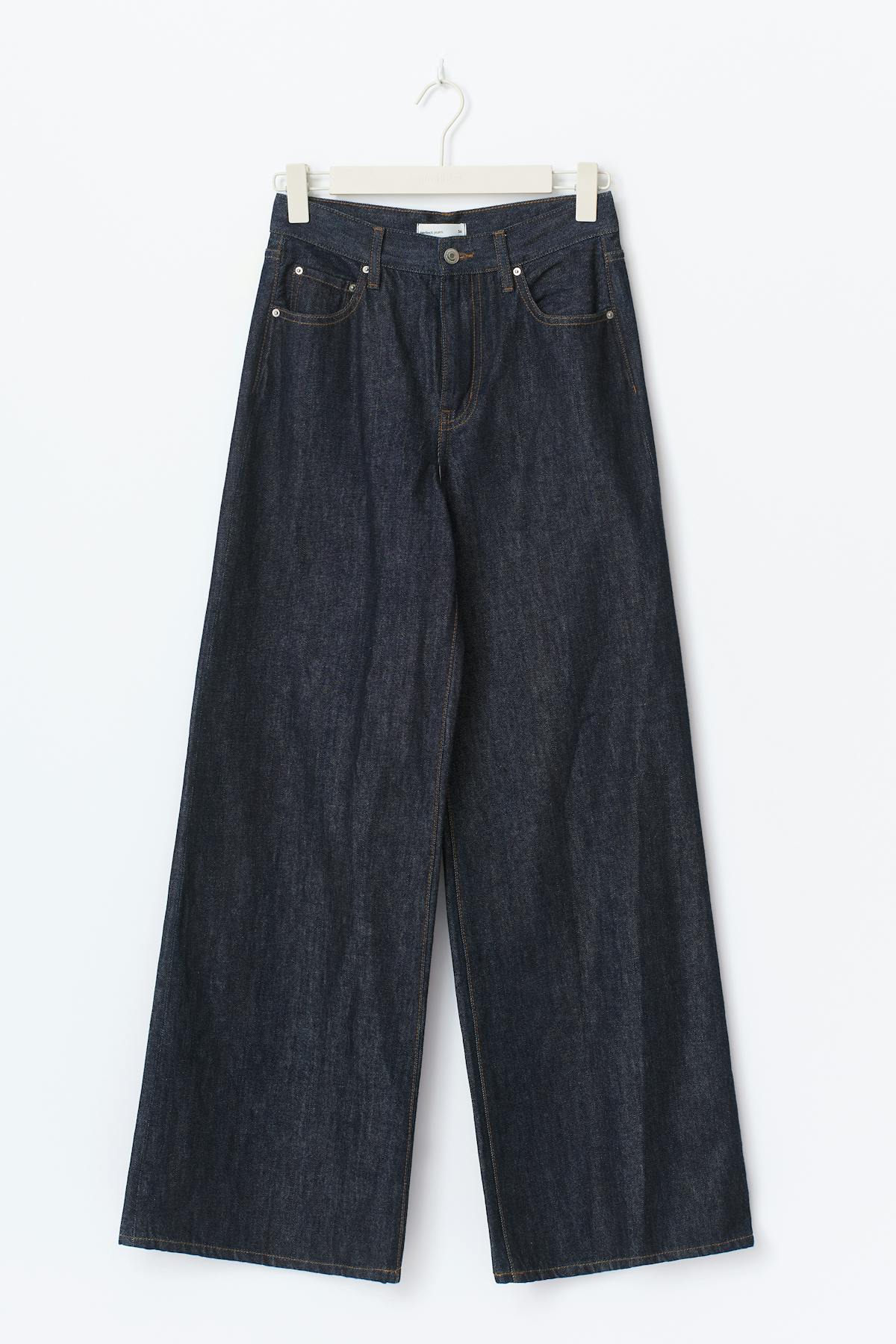 High and wide jeans - Rinse