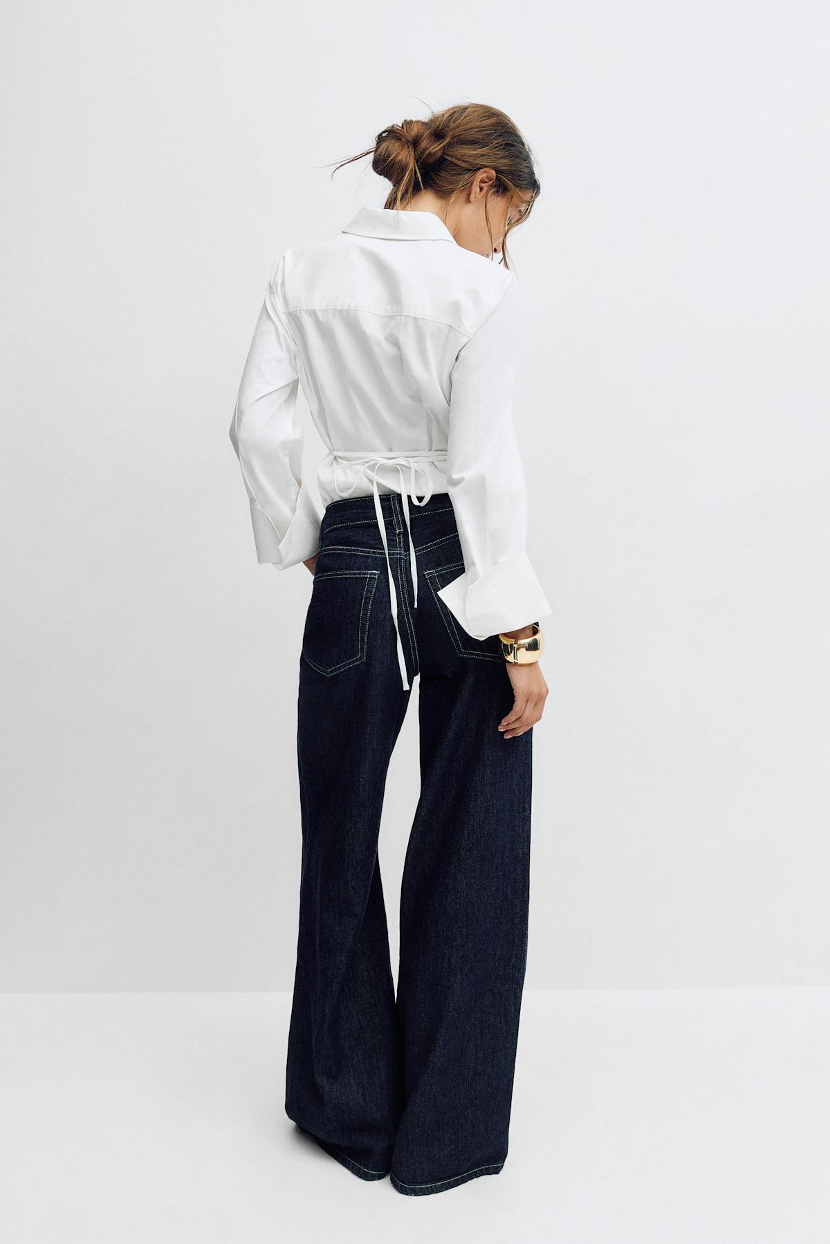 High and wide jeans - Dk rinse
