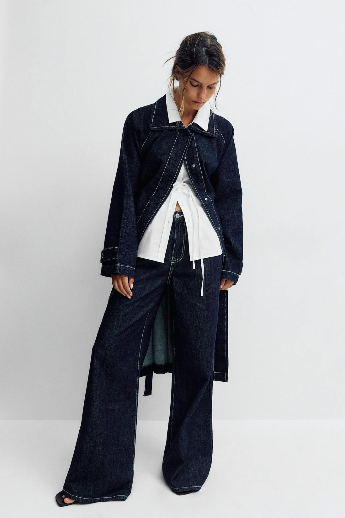 High and wide jeans - Dk rinse