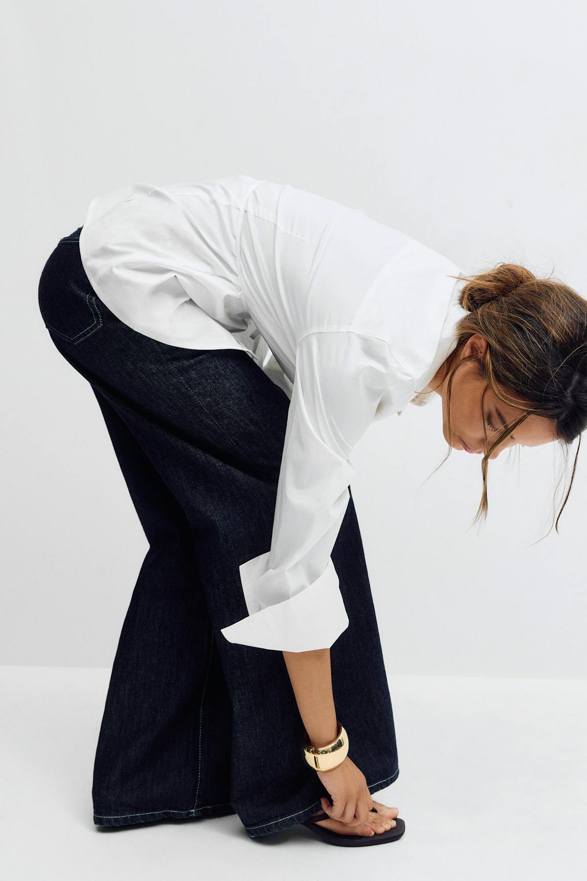 High and wide jeans - Dk rinse