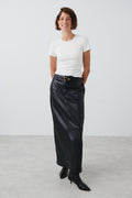 Brushed rib top - Blanc cassé