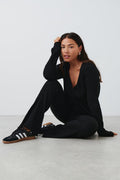 Rib trousers - Noir