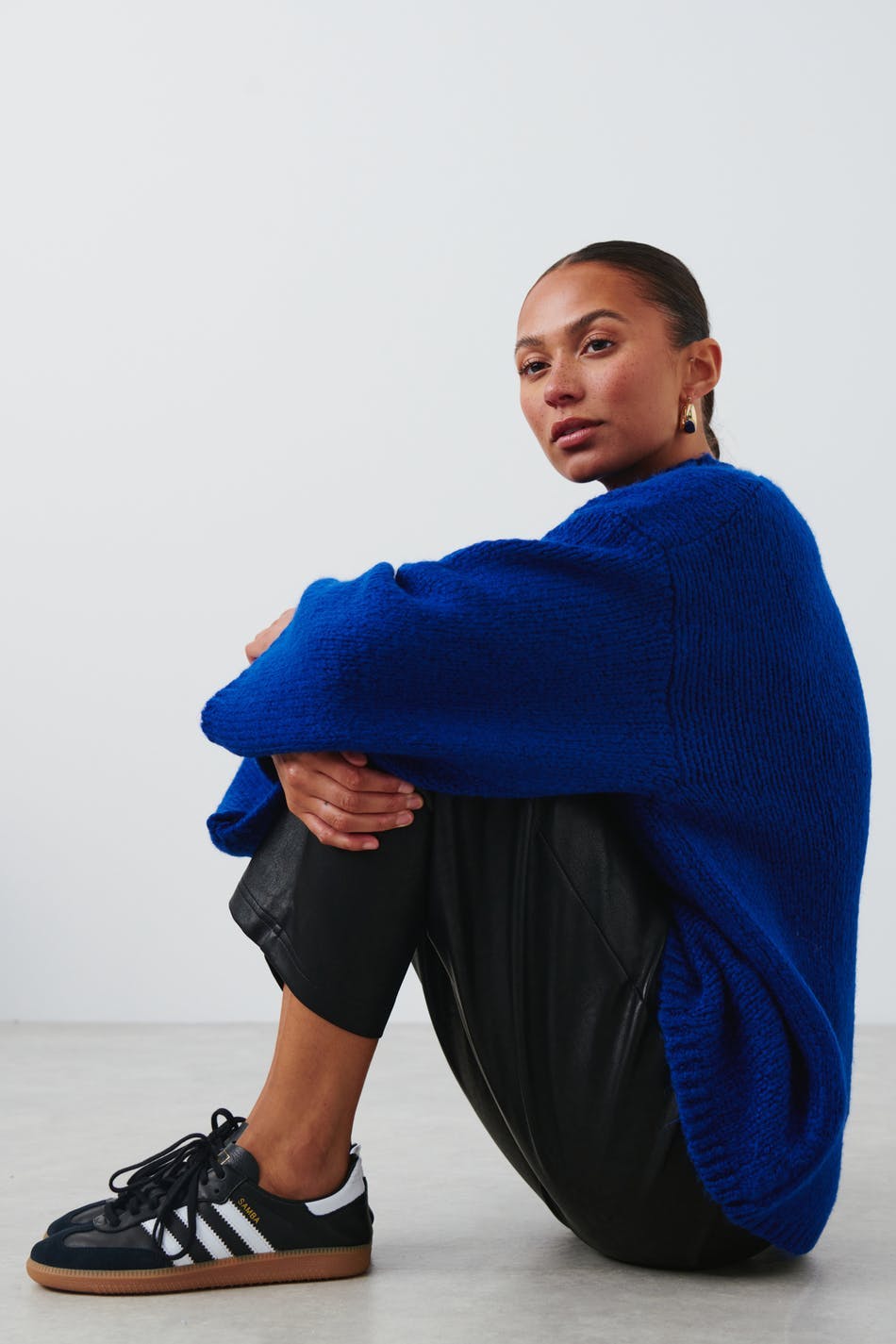 knitted sweater - Rose