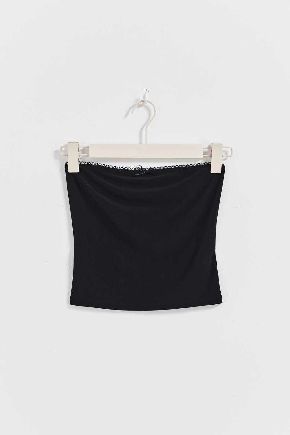 Bow tube top - Noir