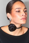 Rose detail band - Noir