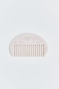 Curved hair comb