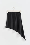 Satin skirt - Noir
