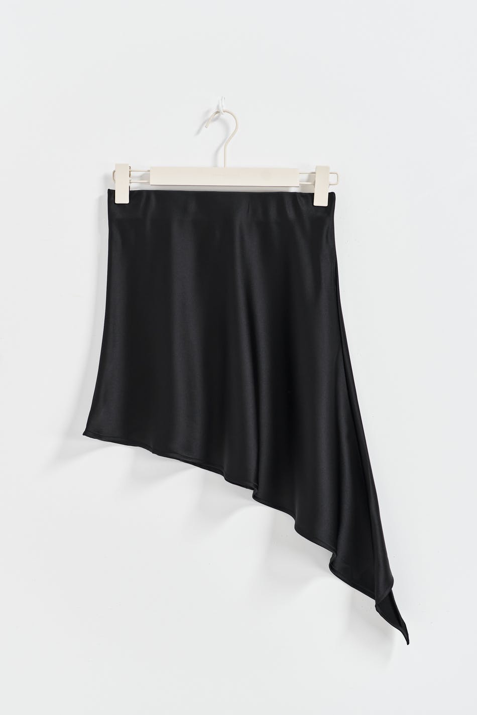 Satin skirt - Noir