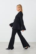 Flare trousers - Noir