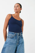 Basic strap singlet - Blanc