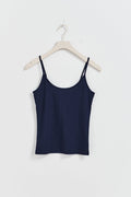 Basic strap singlet - Grey melange