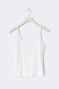 Basic strap singlet - Blanc