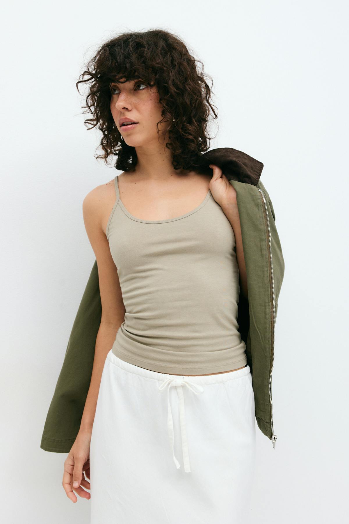 Basic strap singlet - Peacoat