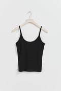Basic strap singlet - Noir