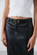 Detail belt - Black/gold