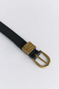 Detail belt - Black/silver