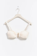 Crochet bikini top - Blanc cassé