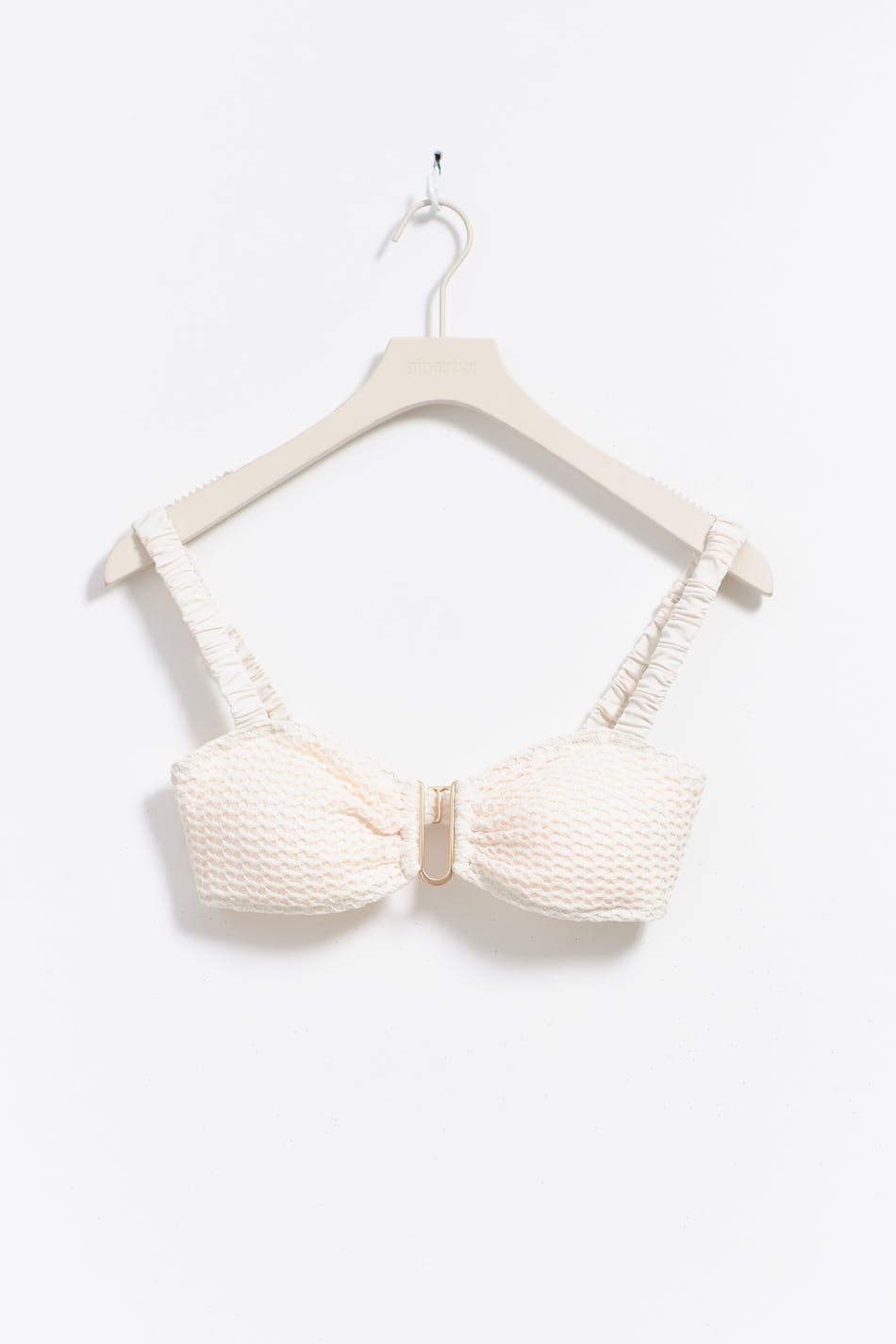 Crochet bikini top - Blanc cassé