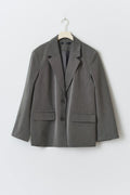 Relaxed blazer - Grey melange