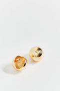 Big round earrings