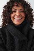 Soft boucle jacket - Noir