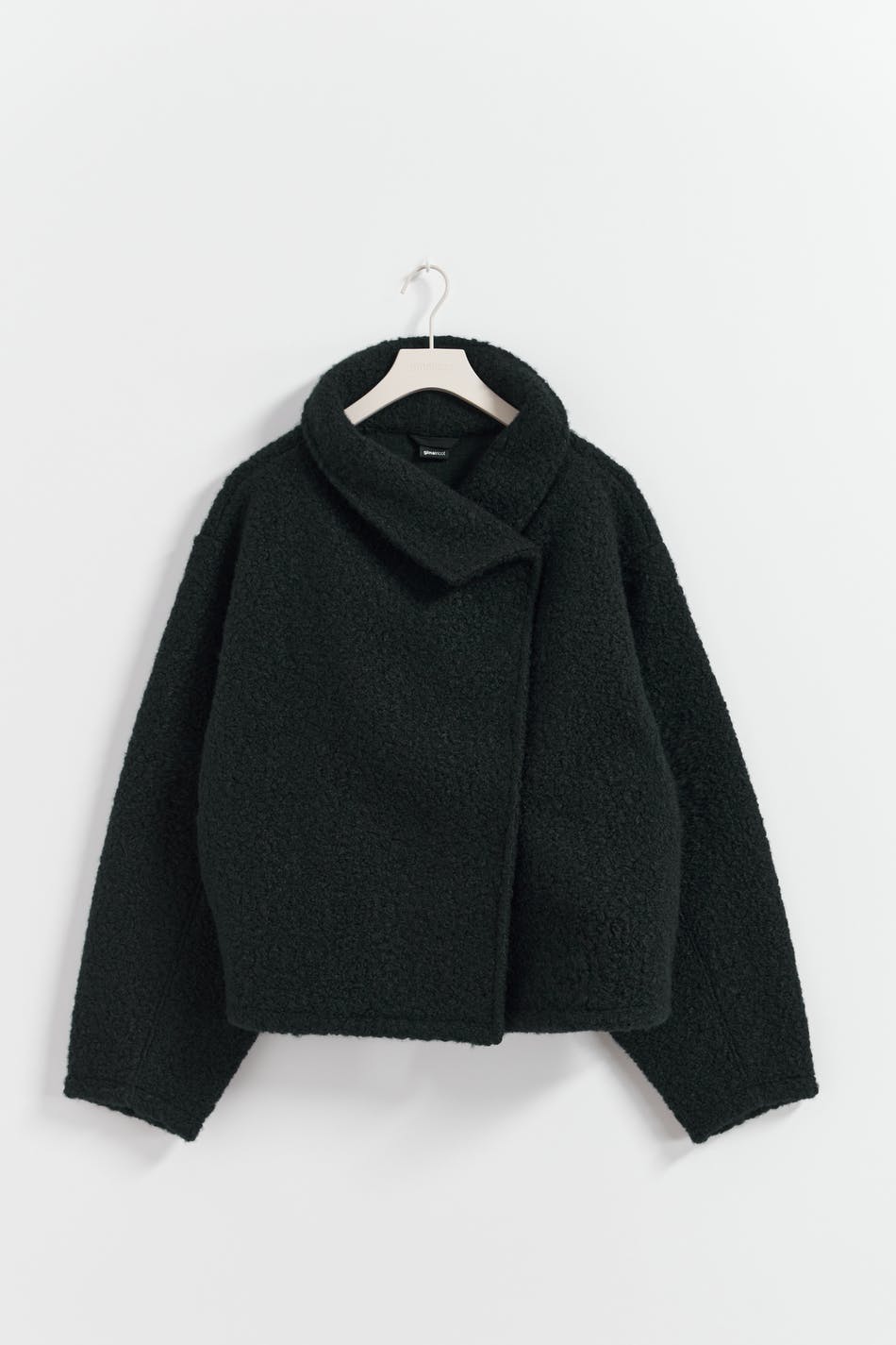 Soft boucle jacket - Noir