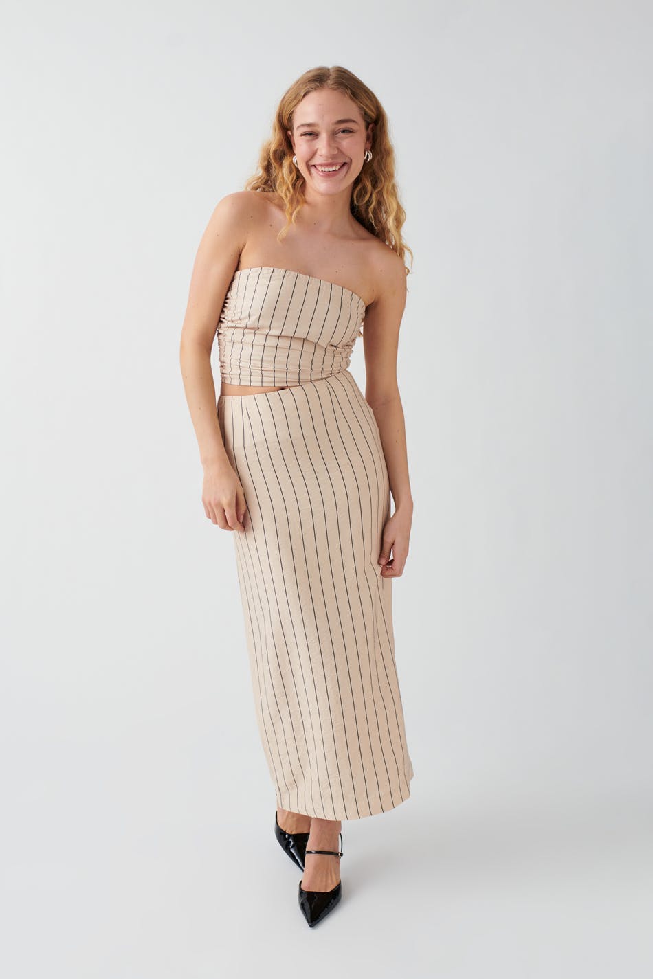 Column skirt - Stripe