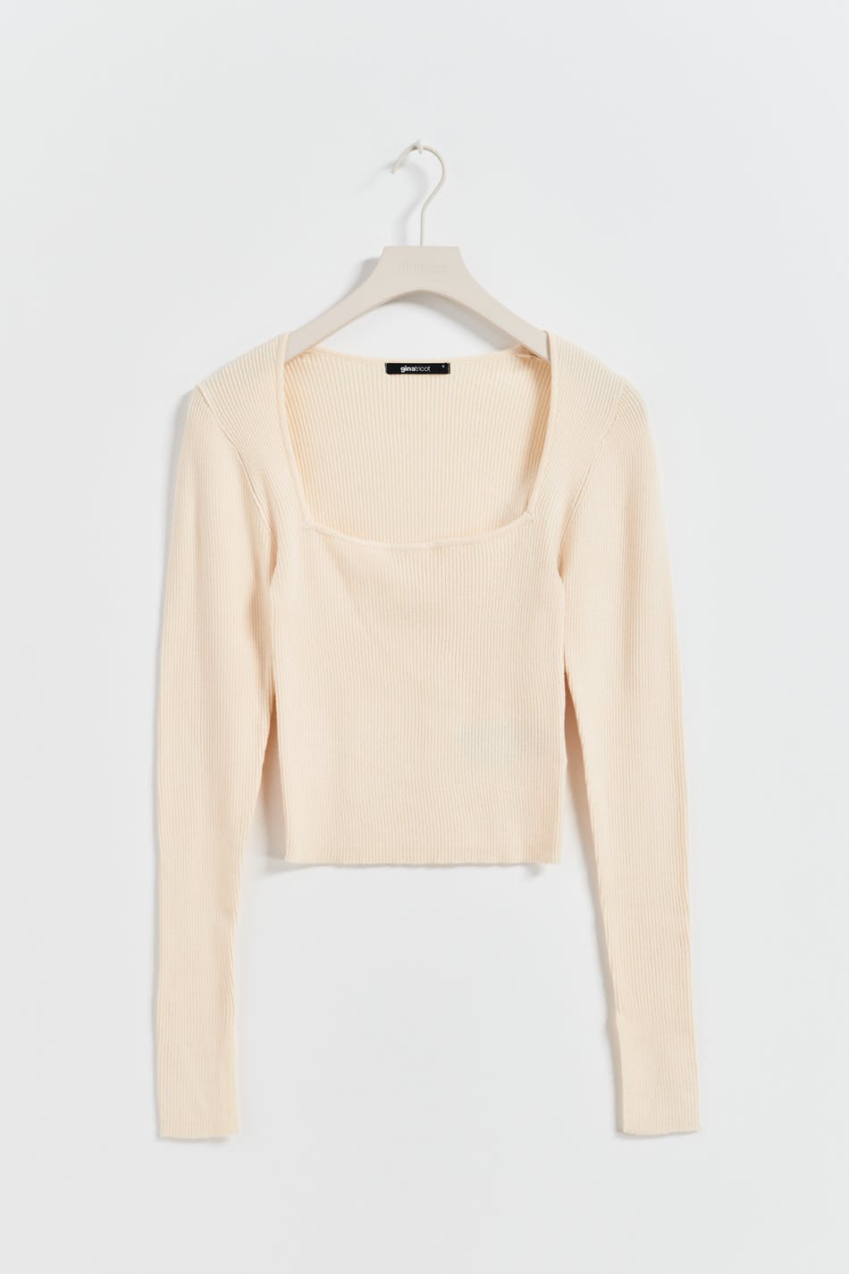 Knitted squareneck top - Falcon