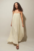 Flowy maxi dress - Almond milk