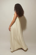 Flowy maxi dress - Almond milk