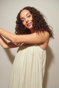 Flowy maxi dress - Almond milk