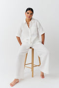 Gauze trousers - Noir