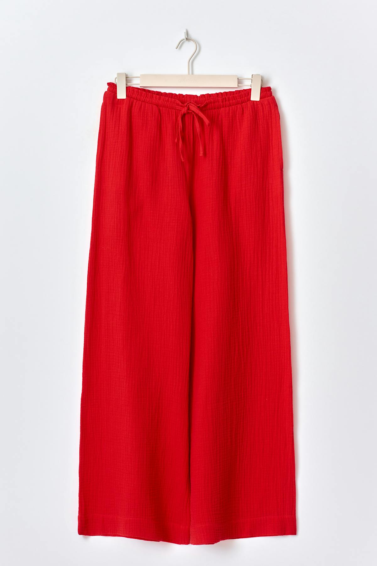 Gauze trousers - Blanc