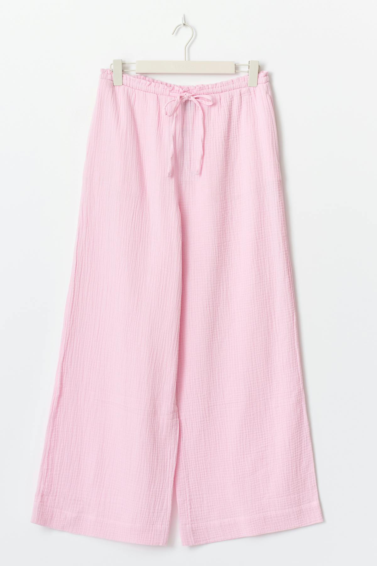 Gauze trousers - Blanc