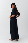 Gauze trousers - Noir