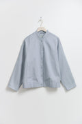 Linen blend bomber jacket - Noir