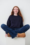 Y basic sweater - Bleu marine